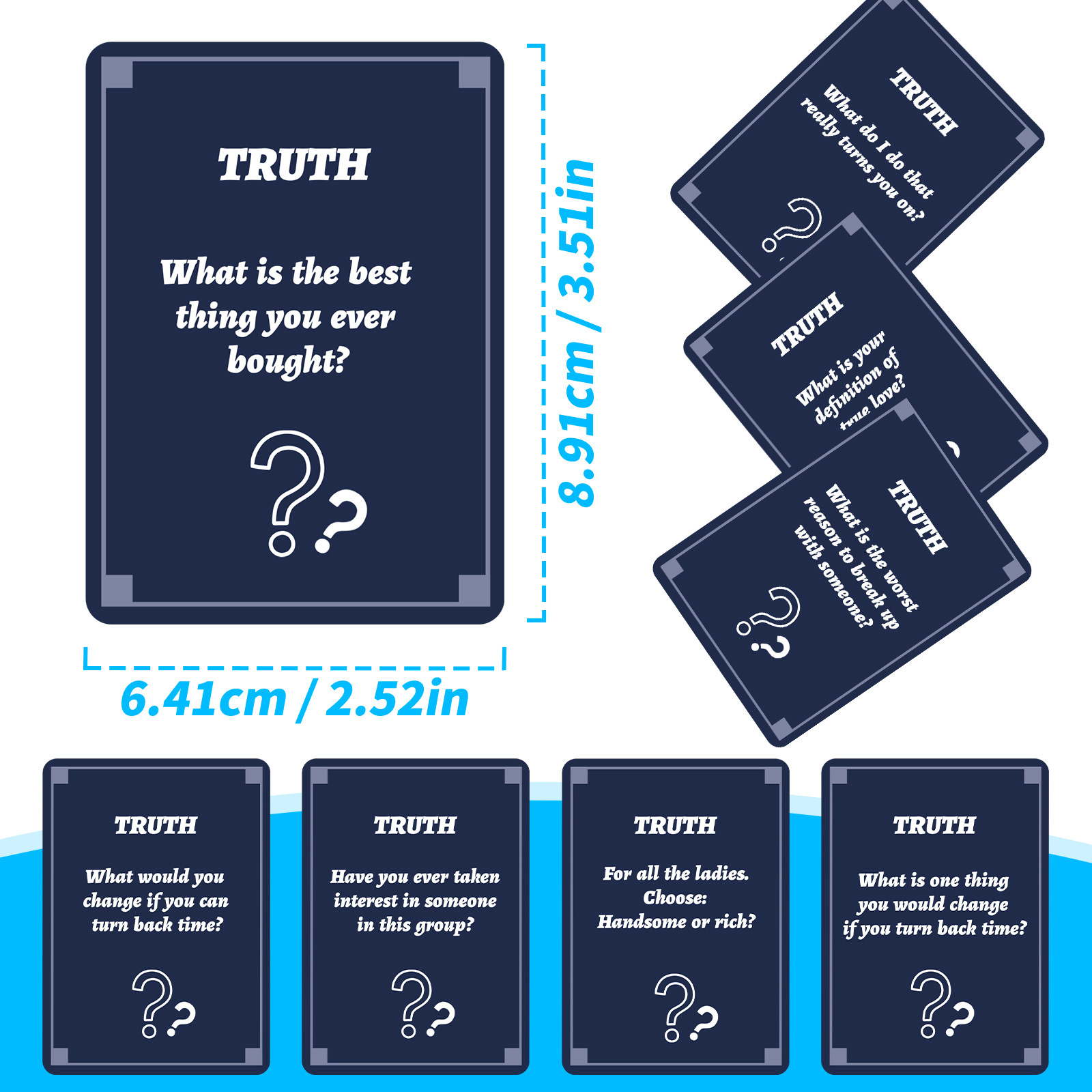 50Pcs Party Game Cards for Adu - огляд і ціна Board Game For Couple