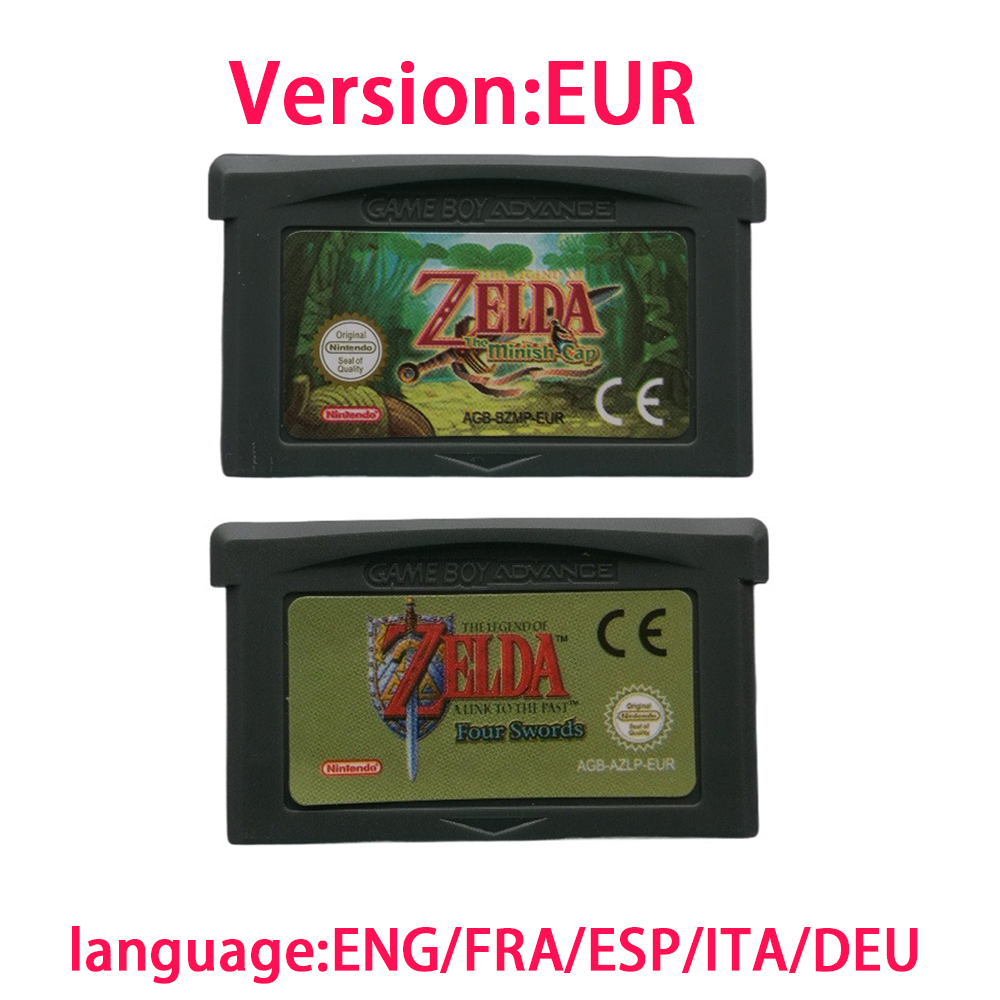 HOT 6 Styles# GBA Game Cartrid - огляд і ціна Board Game Zelda