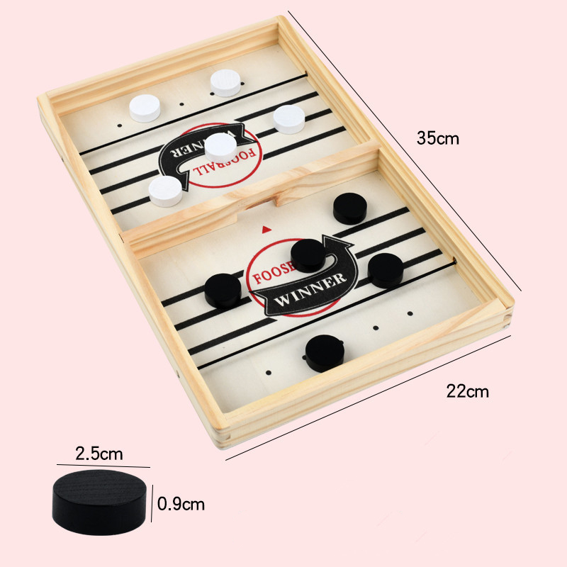 Table Hockey Paced Sling Puck  - огляд і ціна Board Game Quick