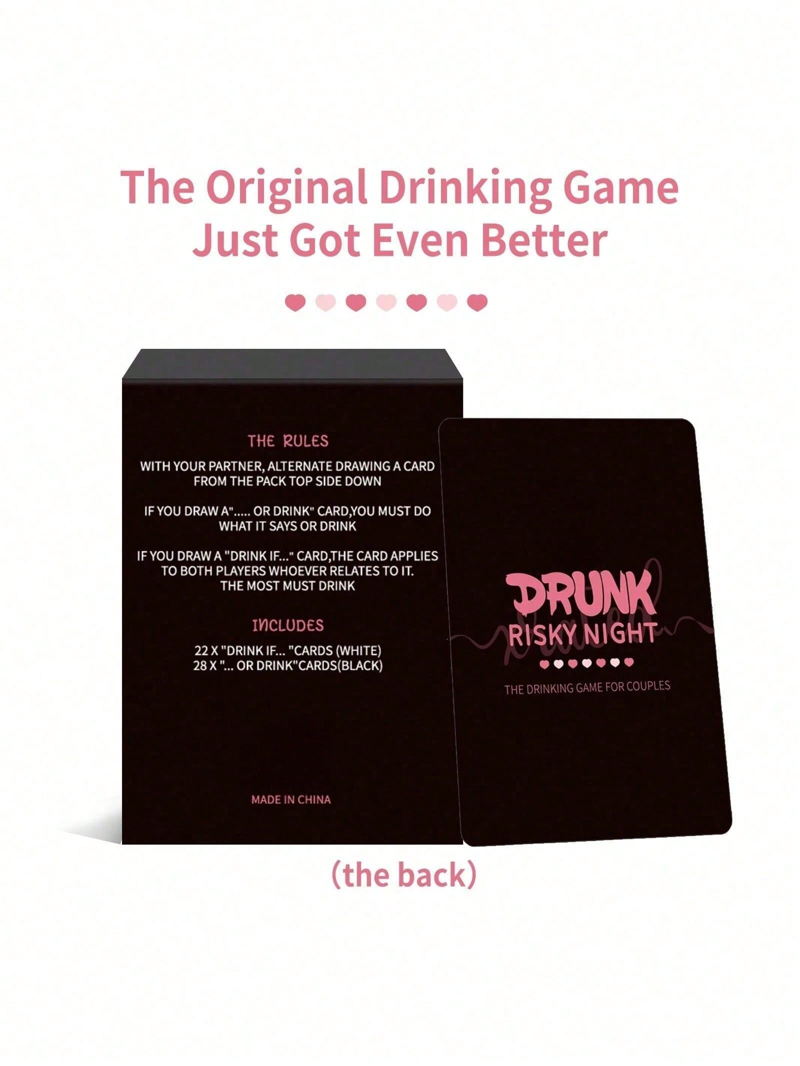 Drunk Risky Night Card Game, H - огляд і ціна Board Game For Couple