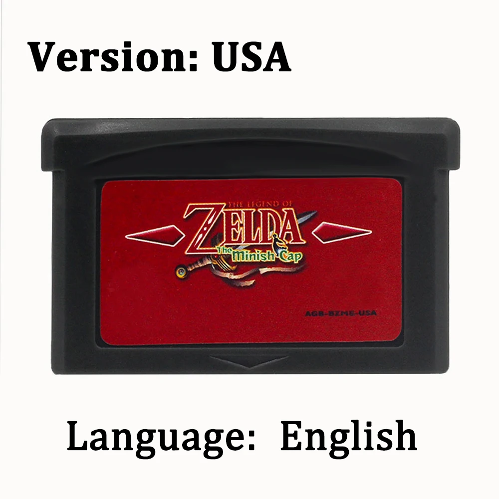 New GBA Game Cartridge 32 Bit  - огляд і ціна Board Game Zelda