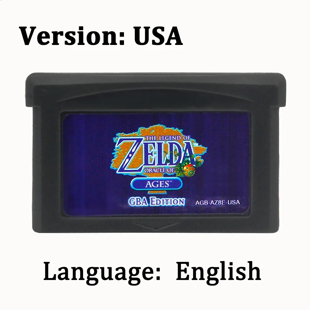 New GBA Game Cartridge 32 Bit  - огляд і ціна Board Game Zelda