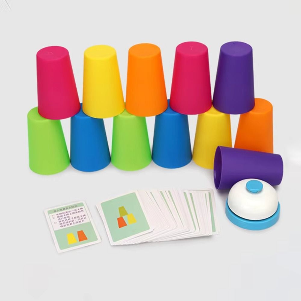 Color Learning Stacking Cup Ga - огляд і ціна Board Game Quick