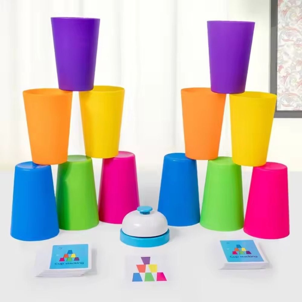Color Learning Stacking Cup Ga - огляд і ціна Board Game Quick