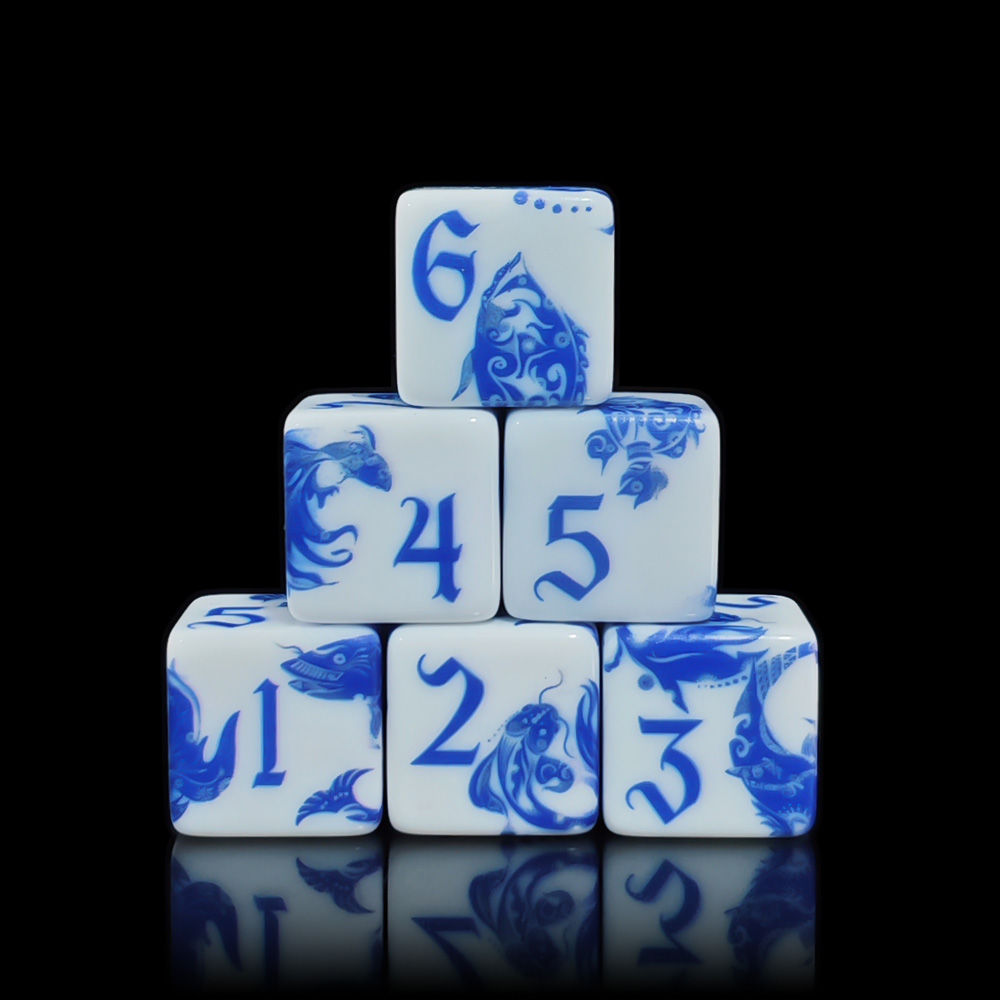 12Pcs Blue And White Porcelain - огляд і ціна Board Game Live