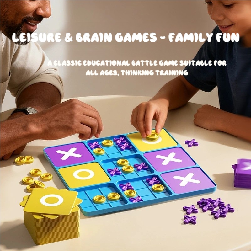 A Nine-Square Xo Tic-Tac-Toe B - огляд і ціна Board Game Live