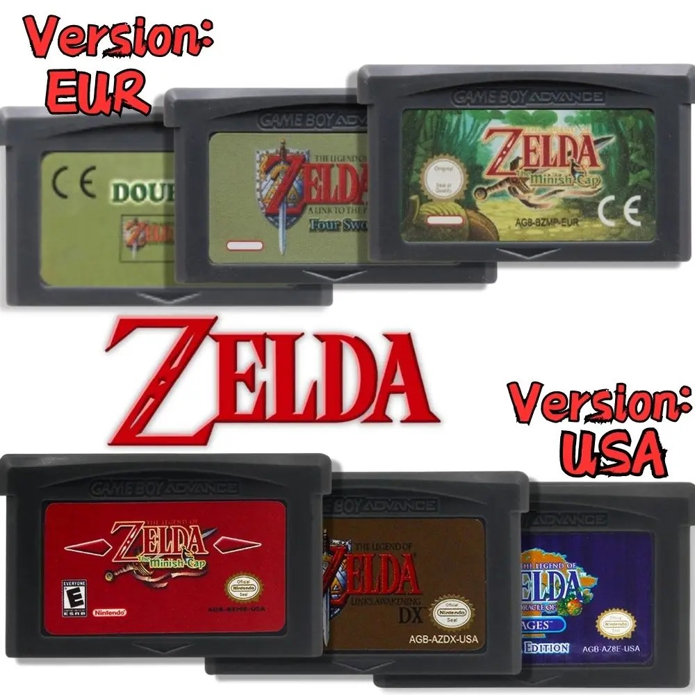 GBA Game Cartridge 32 Bit Vide - огляд і ціна Board Game Zelda