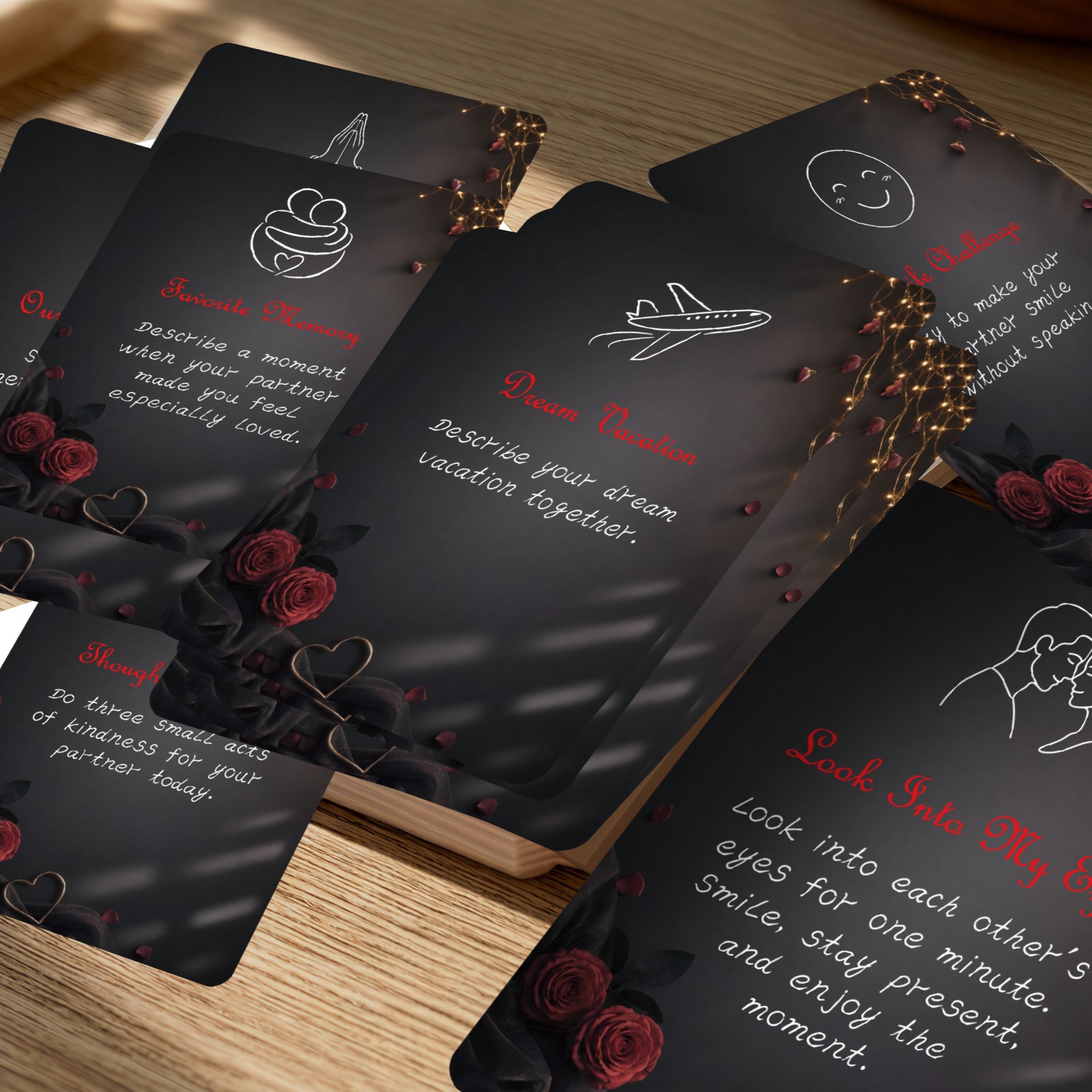 50Pcs Romantic Couple Challeng - огляд і ціна Board Game For Couple