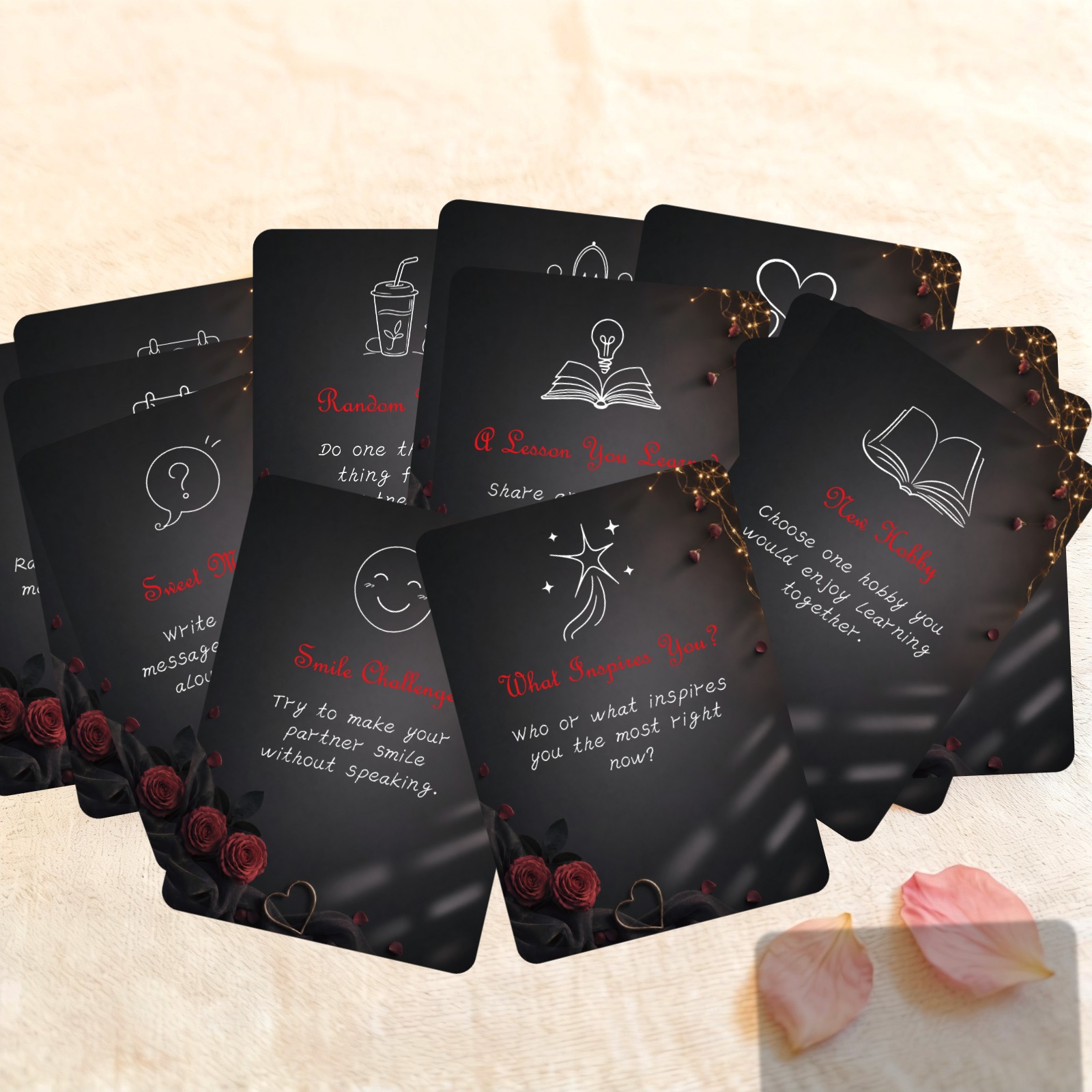 50Pcs Romantic Couple Challeng - огляд і ціна Board Game For Couple