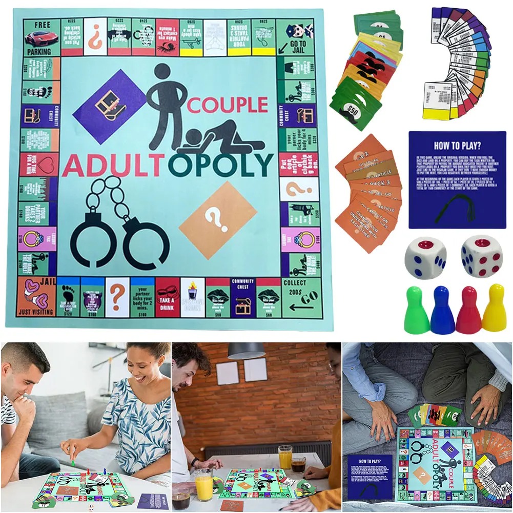 ！！Adultopoly Board Game Couple - огляд і ціна Board Game For Couple