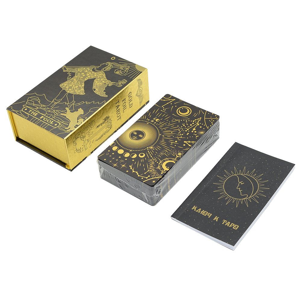Gold Foil Tarot 12x7cm Russian - огляд і ціна Board Game For Couple